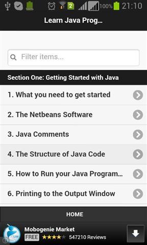 学习Java编程截图1
