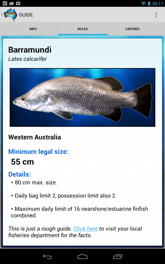 Australian Fishing App - Lite截图12