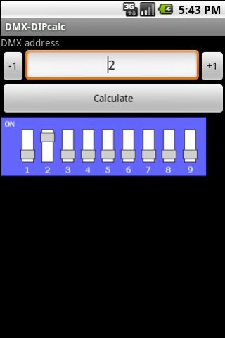 DMX-DIP calculator截图1