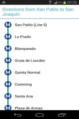 圣地亚哥地铁截图1
