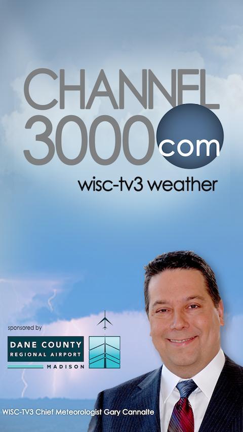 Channel 3000 WISC-TV3 Weather截图1