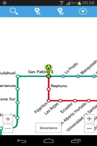 圣地亚哥地铁截图2