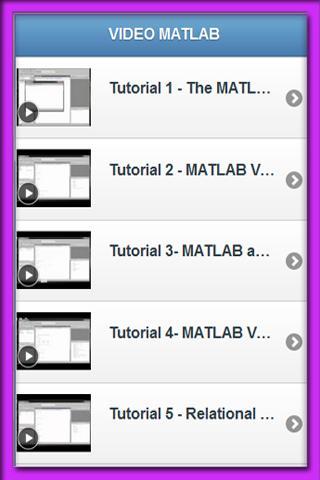 Matlab入门教程视频截图5