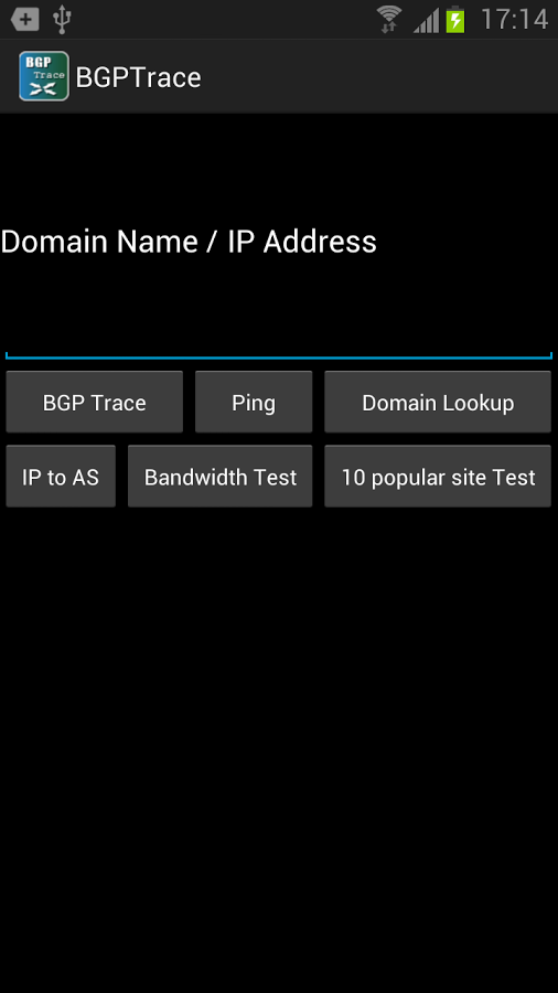 BGPTrace - BGP trace route截图1