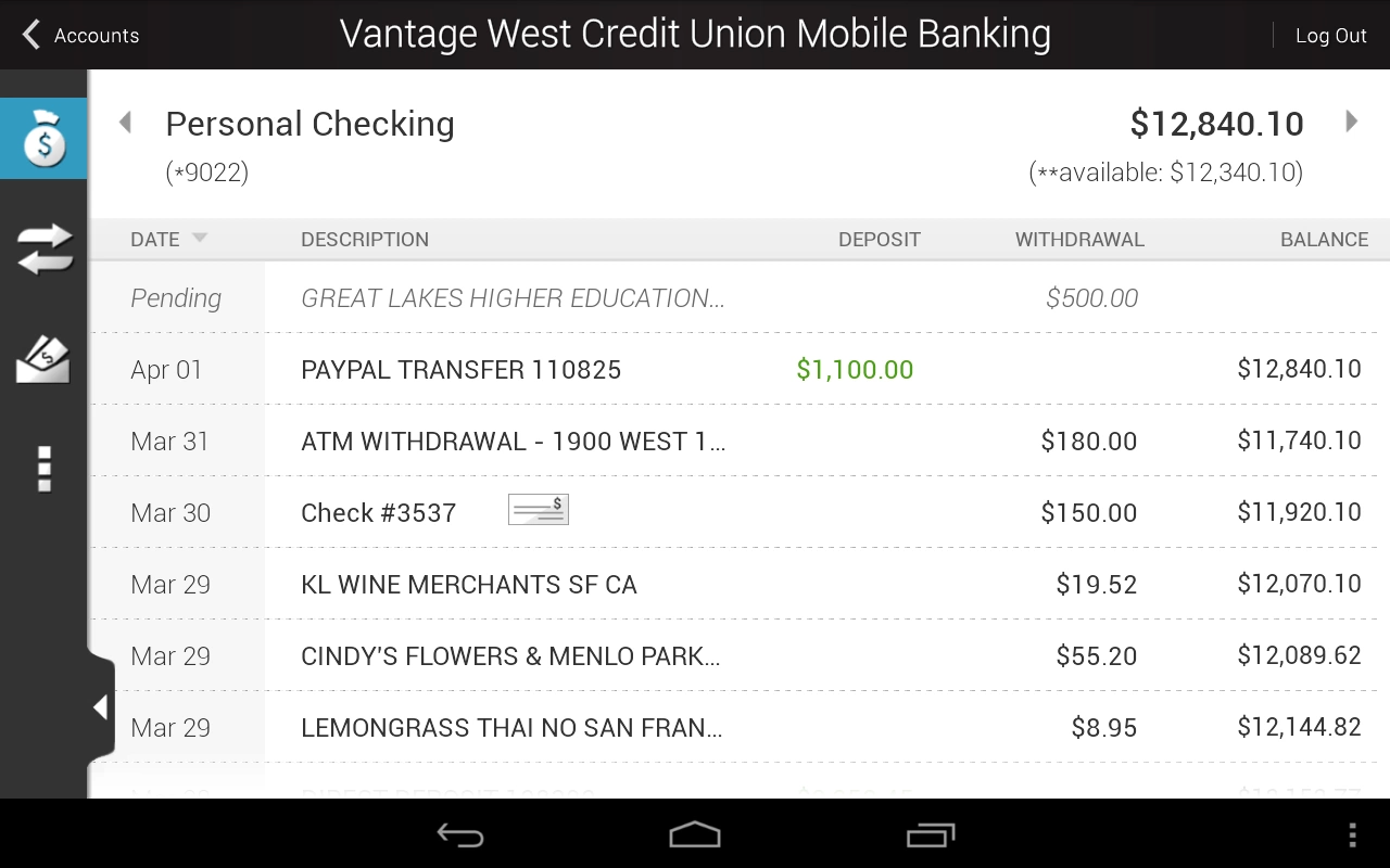 Vantage West Credit Union截图7