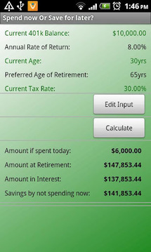 Retirement Planner截图