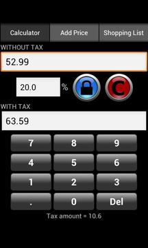 Simple Tax Calculator截图