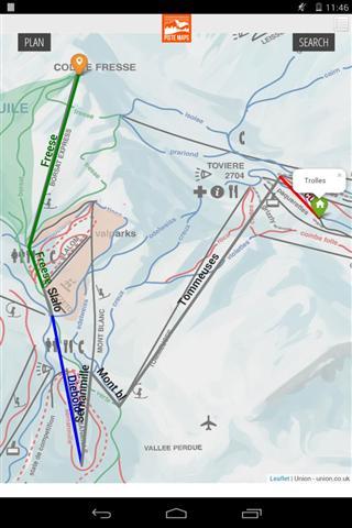 滑雪道地图截图3