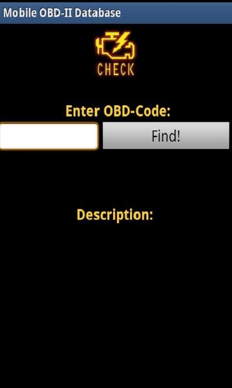 Mobile OBD-II Database截图1