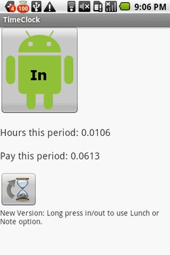 TimeClock Punch In截图