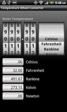 Temperature Wheel Converter截图