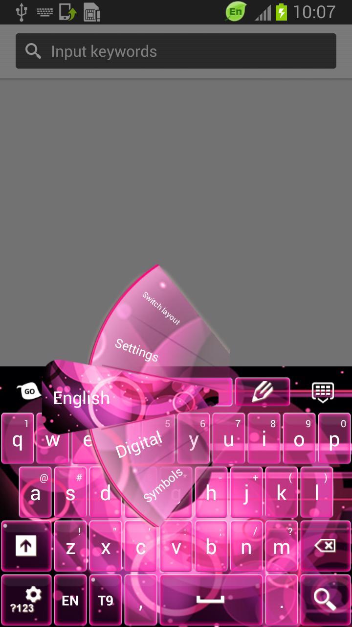 Keyboard Pink Lights截图3