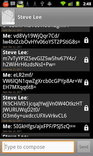 uText Encrypted SMS截图6