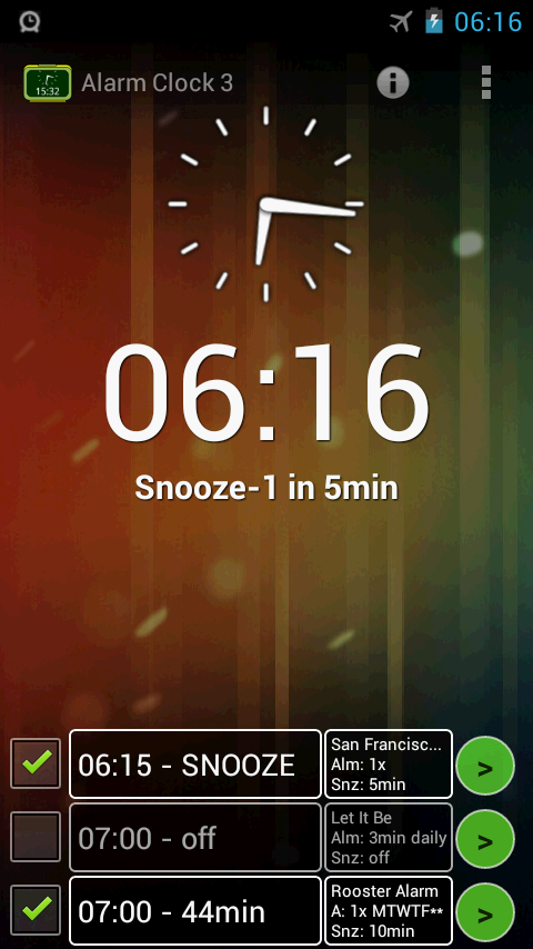 Alarm Clock 3 - music alarm截图4