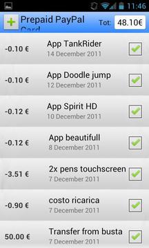 My Expenses Free截图