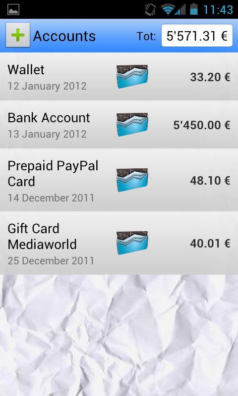 My Expenses Free截图2