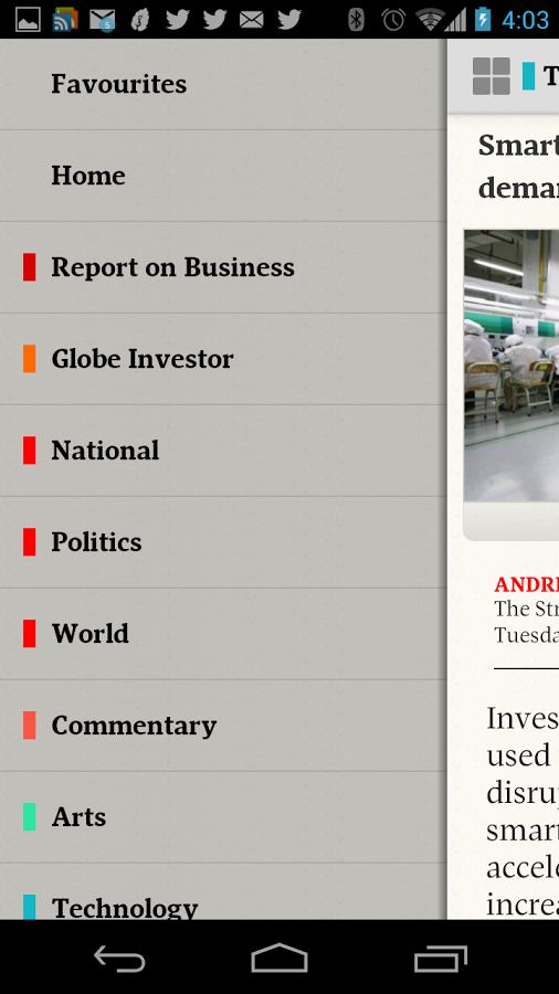 The Globe and Mail: News截图3