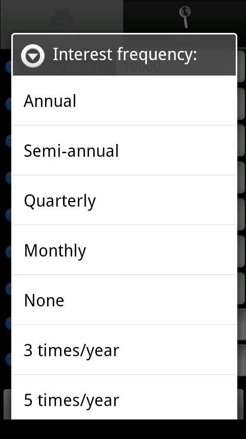 Bond Calculator截图4