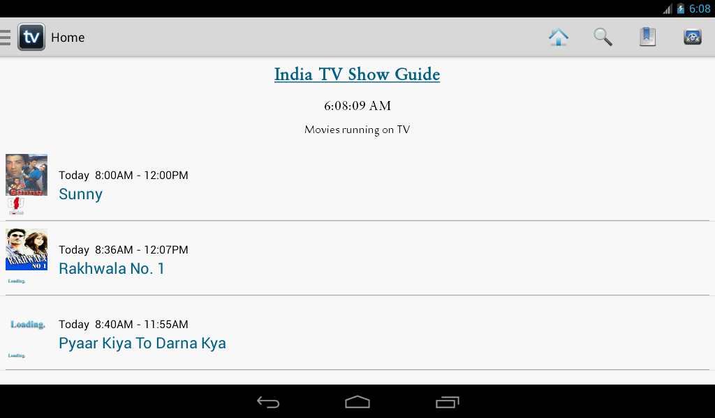 Indian TV Show Guide截图1