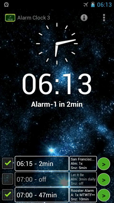 Alarm Clock 3 - music alarm截图3