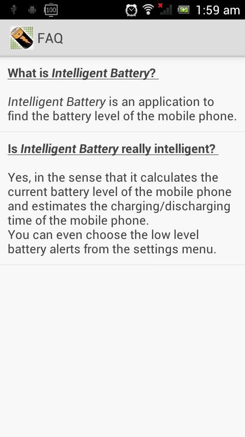 Intelligent Battery截图5