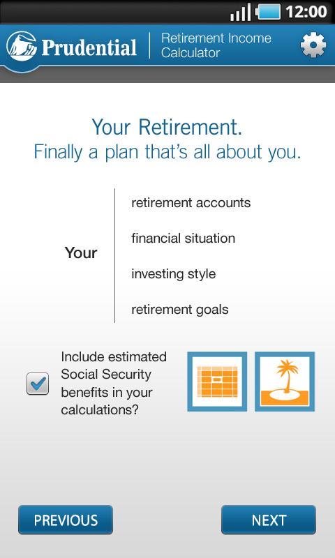 Retirement Income Calculator截图1