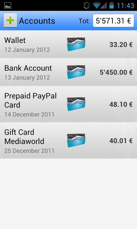 My Expenses Free截图1