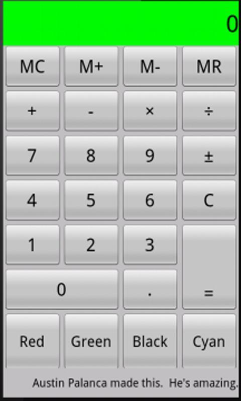 Austin's Calculator截图1