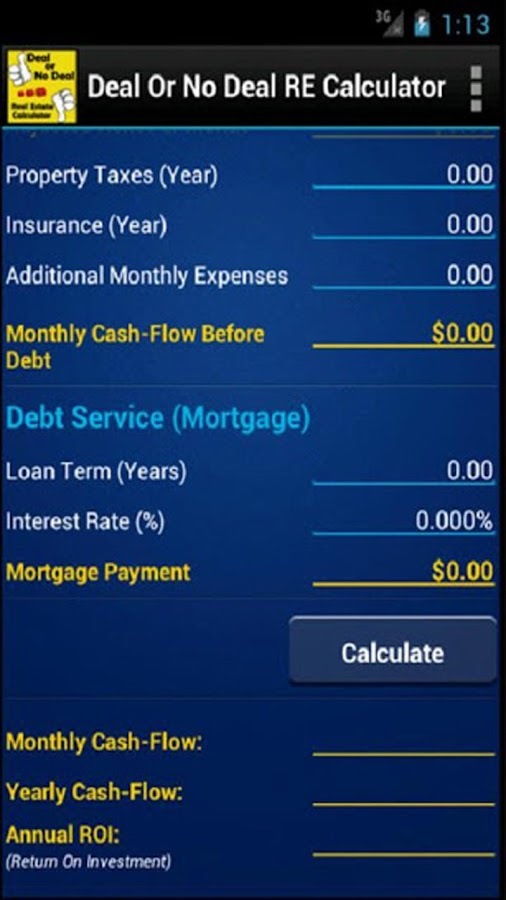 Real Estate Calculator Trial截图4