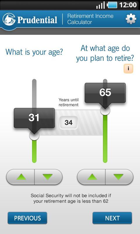 Retirement Income Calculator截图2