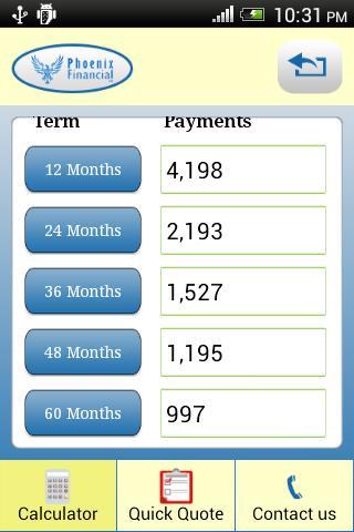 Equipment Lease Calculator截图3