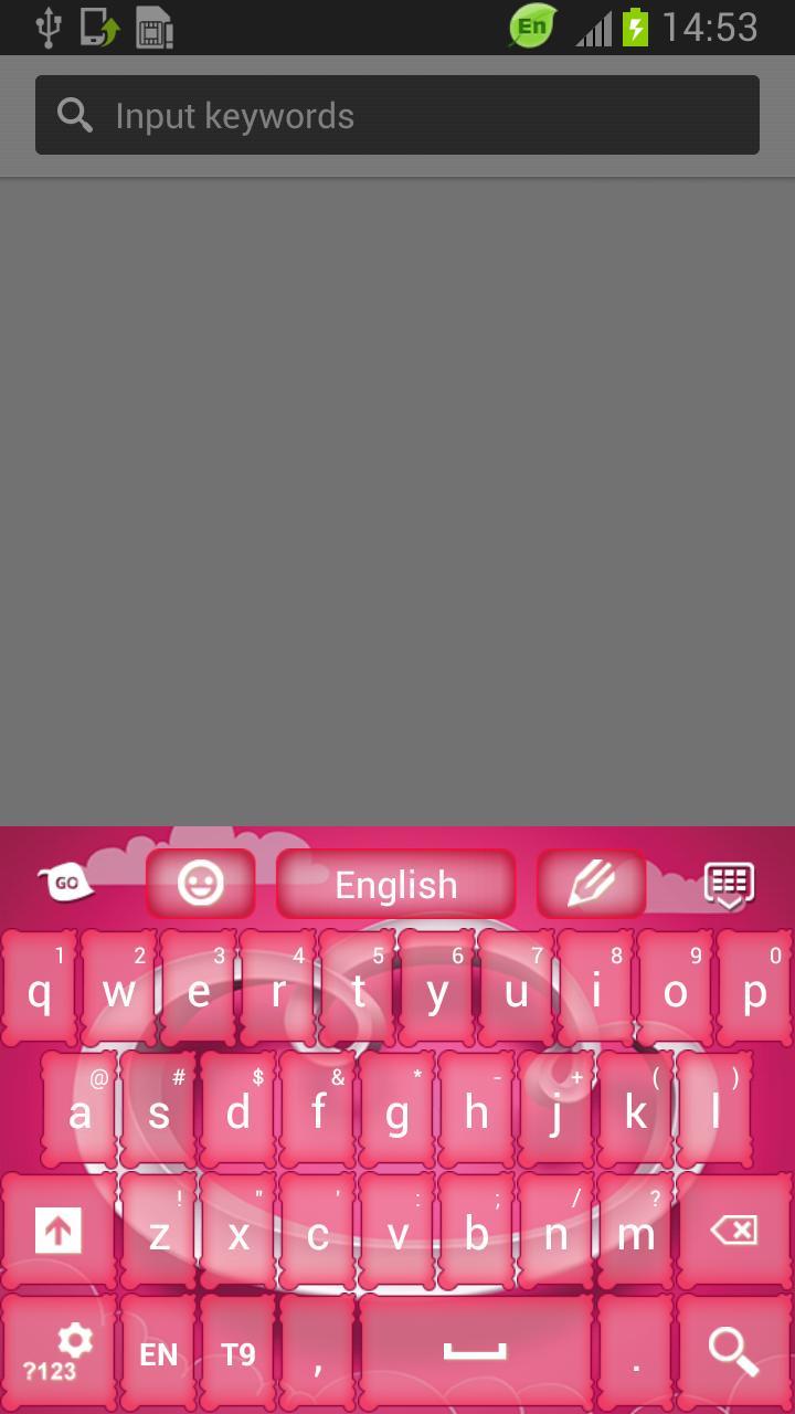 Pink Skin for Keyboard截图2