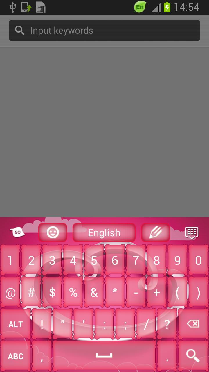 Pink Skin for Keyboard截图4