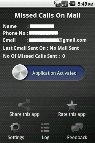 Missed Call On Your Mail截图4