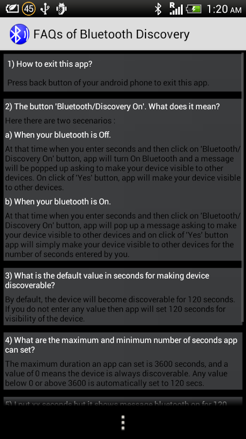 Bluetooth Discovery截图6