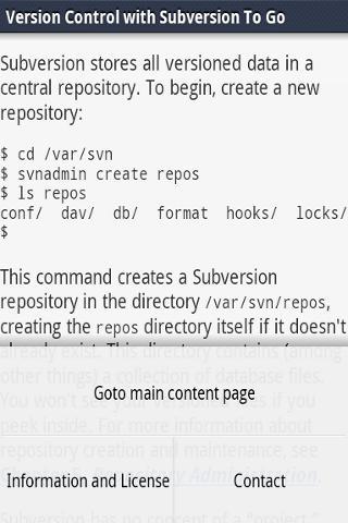 Subversion Documentation To Go截图2