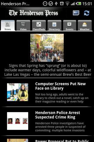 The Henderson Press截图1