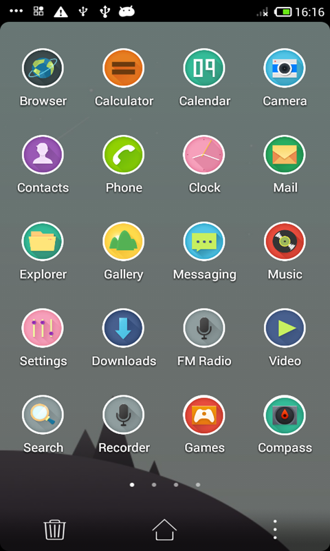 mana_Turbo Launcher theme截图3