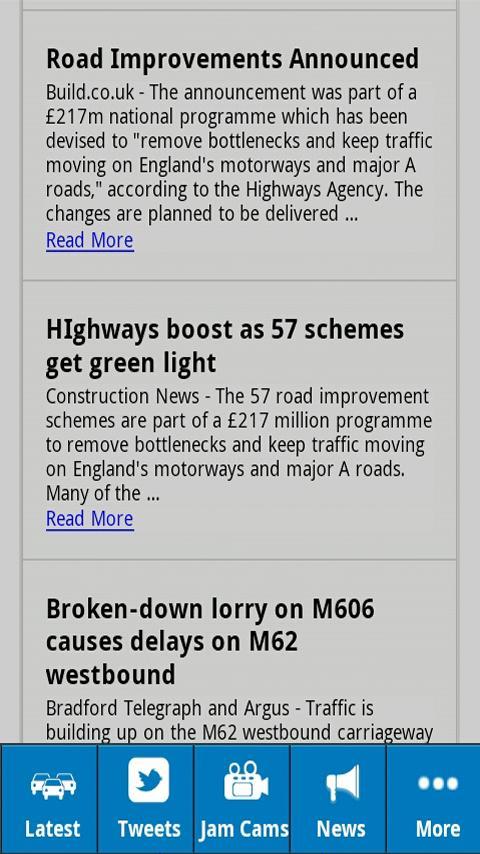 M62 Traffic News截图5