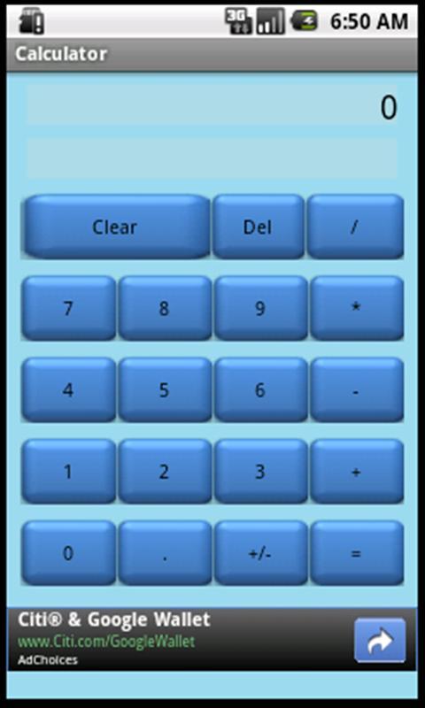 Basic Calculator截图1