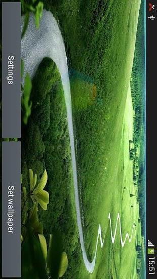 Dynamic Sun Grass Land Live Wallpaper截图1