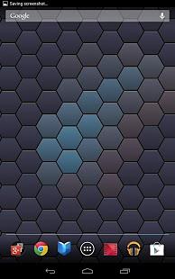 Hextile蜂巢网格动态壁纸截图1