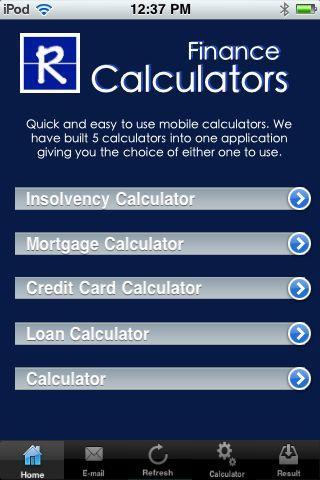 Calculators 5 in 1 App截图1