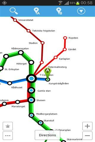 斯德哥尔摩地铁截图1