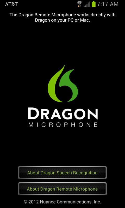 Dragon Remote Microphone截图1