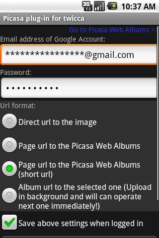 Picasa plug-in for twicca截图1