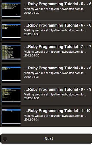 Ruby编程视频教程截图2