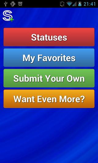 Statusphere+ for Facebook Free截图1