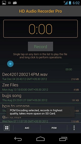 HD Audio Recorder Pro截图16