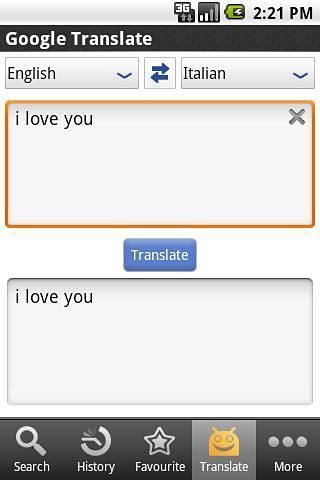 English&lt;-&gt;Italian Dictionary截图1